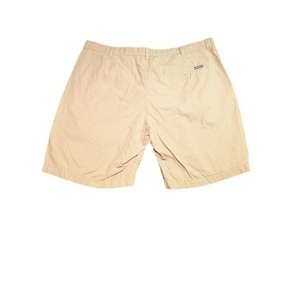 Eddie Bauer Mens Khaki Chino Shorts Tan Size 38 Cotton Blend Outdoor Casual - Picture 2 of 6